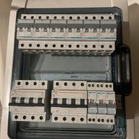 Quadro elettrico con magnetotermici