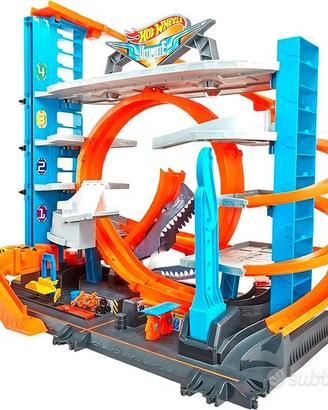 Pista garage delle hot wheels