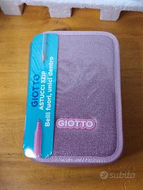 Astuccio Giotto Super Crystal 3 zip nuovo!