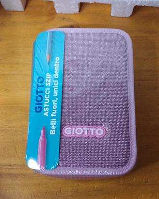 Astuccio Giotto Super Crystal 3 zip nuovo!