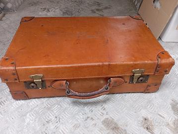 valigia in pelle anni 70'