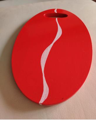 Tagliere in legno artigianale "Made in Sipario" 