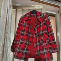 blazer cappotto rosso