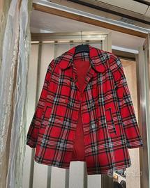 blazer cappotto rosso