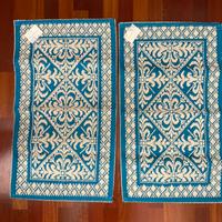 Coppia tappeti sardi tessuto sardo