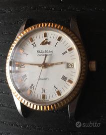 Philip Watch Caribbean Quarzo e Oro anni 80'