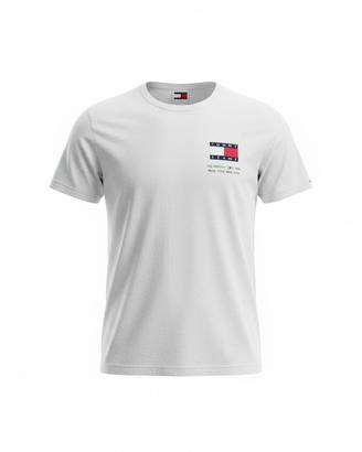 maglia tommy hilfiger bianca uomo XL