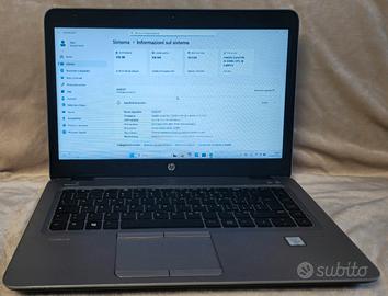 HP EliteBook 840 G3 i5 16GB RAM SSD 256GBWindows11