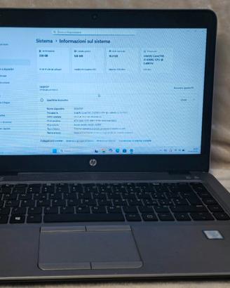 HP EliteBook 840 G3 i5 16GB RAM SSD 256GBWindows11