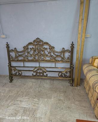 letto in ottone 