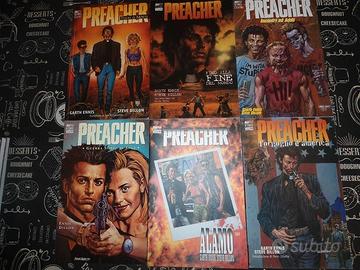 FUMETTI PREACHER 1A EDIZIONE MAGIC PRESS completo