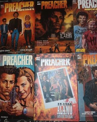 FUMETTI PREACHER 1A EDIZIONE MAGIC PRESS completo