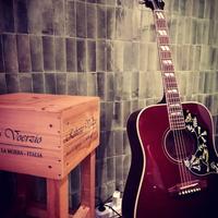 Gibson Hummingbird Standard Exclusive Wine Red
