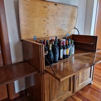 Credenza  in fine 800 in noce