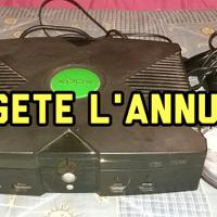 Xbox (1º Modello) con Accessori e 6 CD (LEGGETE)