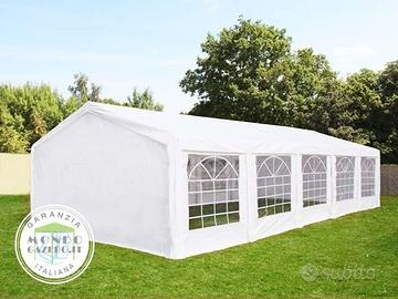 Tendone 5x10 feste fiera mercato gazebo impermeab