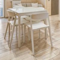 tavolo vetro estensibile con sedie 