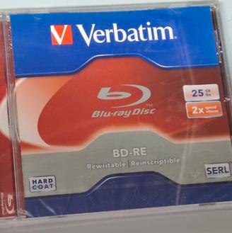 Verbatim BD-RE 25GB NUOVI 