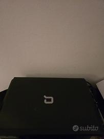 computer più stampante con toner