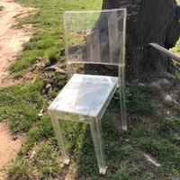 Sedia trasparente 