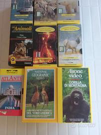 36 VHS su natura e altro