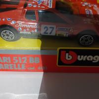 Bburago Ferrari 512 BB Ferrarelle NUOVO SALDI 3x2 