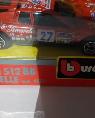 Bburago Ferrari 512 BB Ferrarelle NUOVO SALDI 3x2 