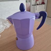CAFFETTIERA da 1 tazza color lilla 