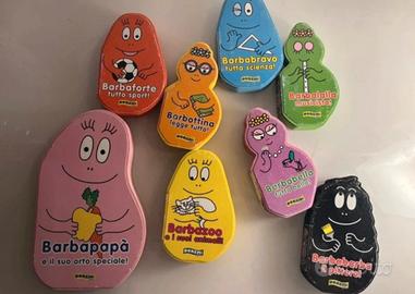 Lotto 8 libri Barbapapà Doremí junior in plastica