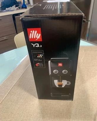 macchica da caffe illy y3.3 bianca