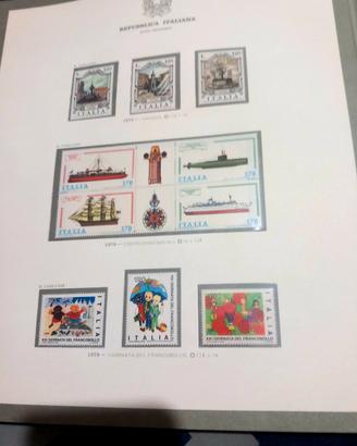 Francobolli 1979 completo
