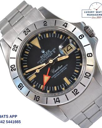 ROLEX Explorer II 1655 Freccione MK2 Cartier 1974