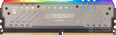 RAM DDR4 CRUCIAL BALLISTIX RGB 16gb 3000mhz