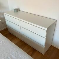 Cassettiera legno bianca IKEA KULLEN