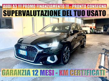 Audi A3 PROMO FINANZIAMENTO - PRONTA CONSEGNA.