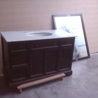 mobile bagno arte povera