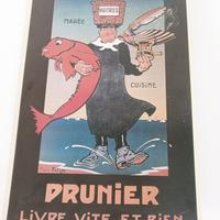 Post vintage francese PRUNIER  Stile