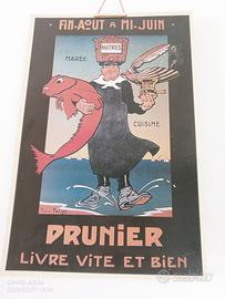 Post vintage francese PRUNIER  Stile