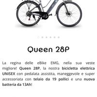 Bici EMG Queen 28”