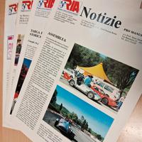Abarth bollettini registro storico 