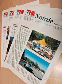 Abarth bollettini registro storico 