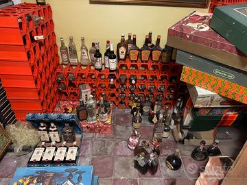 Bottiglie antiche vintage