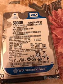 Hard disk 500 gb