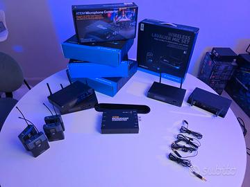 KIT AUDIO PER STREAMING+ BLACKMAGIC ATEM CONVERTER