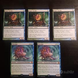 Carte di Magic the Gathering 100 blu verde