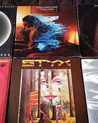 Hard Rock Progressive dischi LP vinili