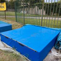 MATERASSONE sportivo cm. 200x200x40