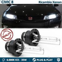 2 Lampadine XENON D2S per HONDA CIVIC 8 6000K 35W