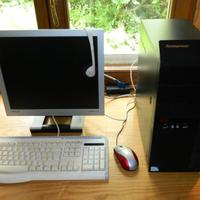 PC Lenovo E5400,RAM 4GB,HD 300GB,Win 7,Monitor 17"