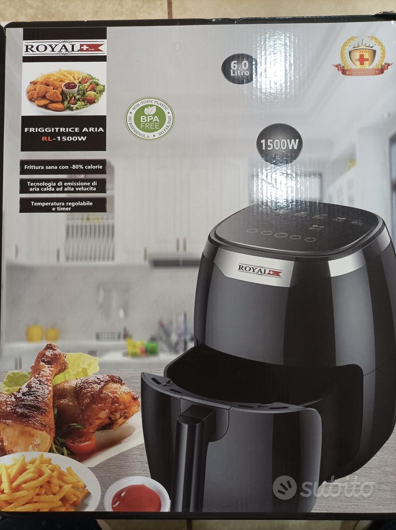 FRIGGITRICE AD ARIA ROYAL RL-1500W 6 Litri